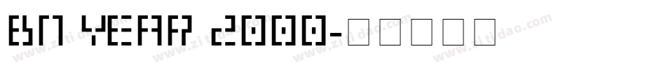 BN Year 2000字体转换